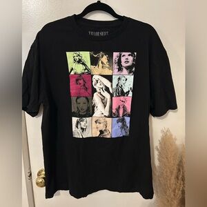 OFFICIAL CONCERT MERCH
Taylor Swift eras concert shirt size large.
